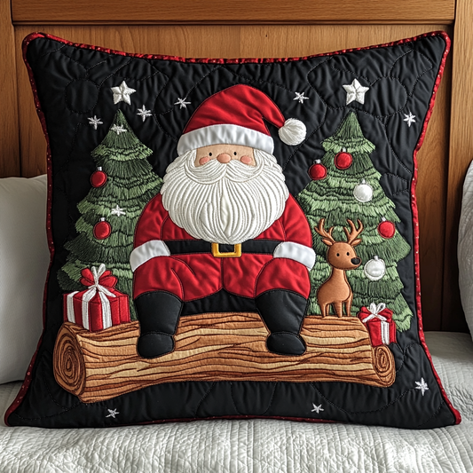 Christmas Santa TAI201124458 Quilted Pillow Case