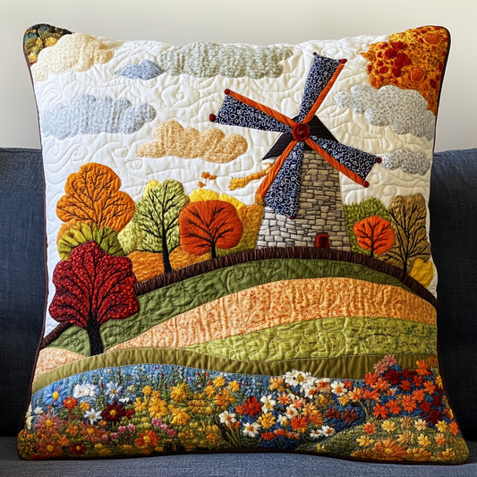 Windmill Field DAI301224129 Quilted Pillow Case