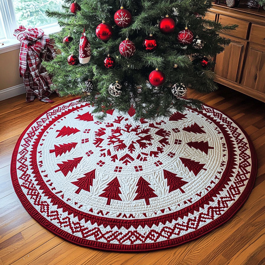 Christmas Tree TAI141124320 Quilted Tree Skirt