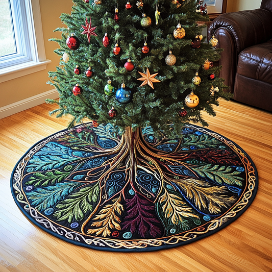 Tree Of Life TAI101224628 Quilted Tree Skirt