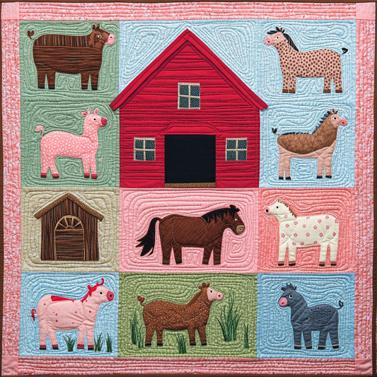 Farm Animal DAI221024103 Quilt Blanket