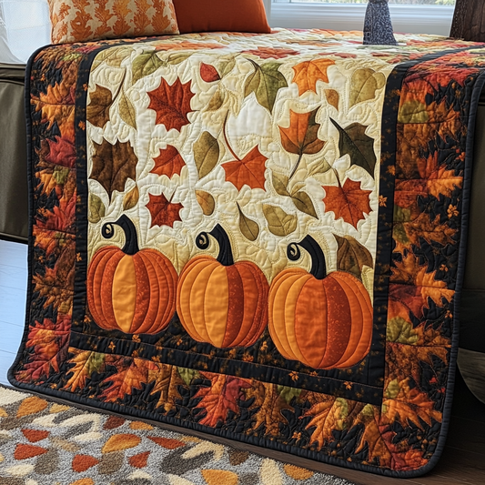 Pumpkin TAI021024028 Quilt Blanket