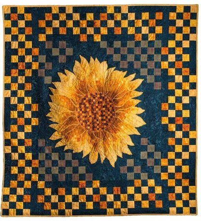 Sunflower CLM020738 Quilt Blanket