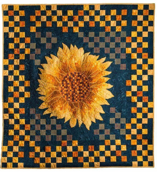 Sunflower CLM020738 Quilt Blanket