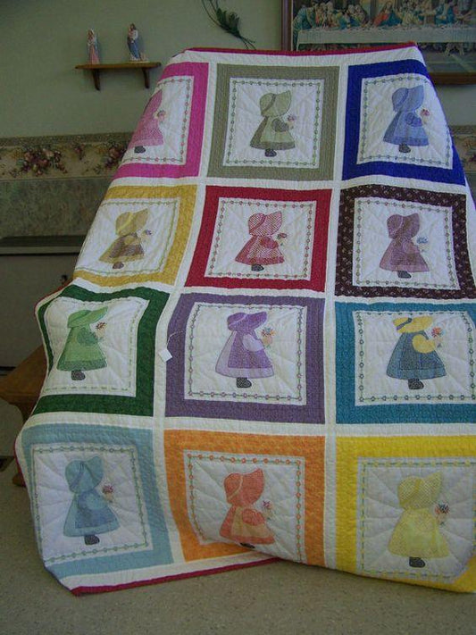 Sunbonnet Sue CLA1410568Q Art Quilt