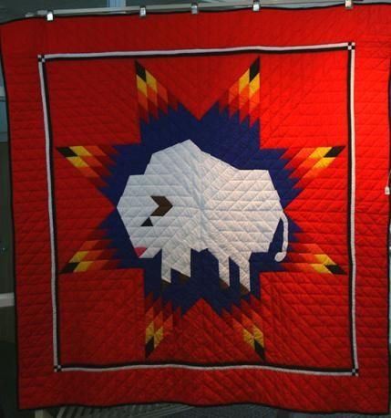 Buffalo CLA190660 Art Quilt