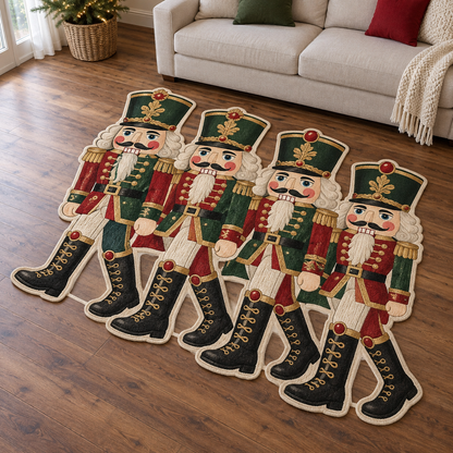 Nutcracker Procession TD131026134 Custom Shape Area Rug