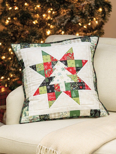 Christmas Tree CLA080424132 Quilted Pillow Case