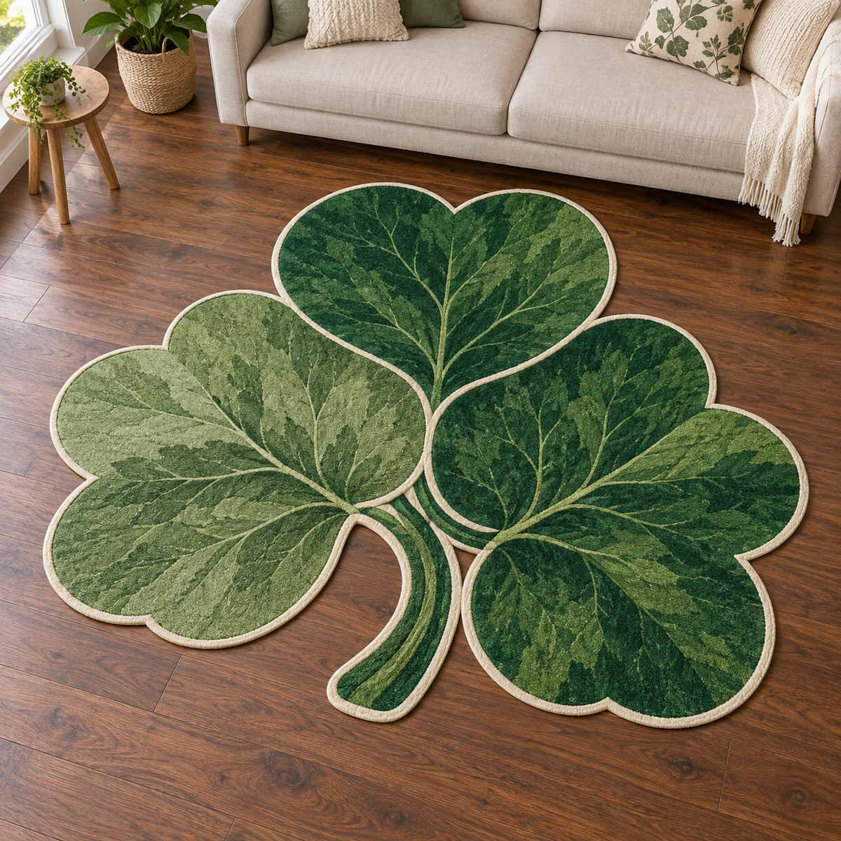 Shamrock Meadow TD131026187 Custom Shape Area Rug