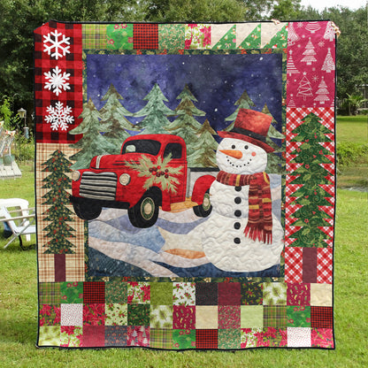 Christmas Snowman TL06102302 Quilt Blanket