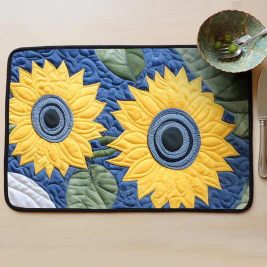 Sunflower TAI31012405 Quilted Placemats