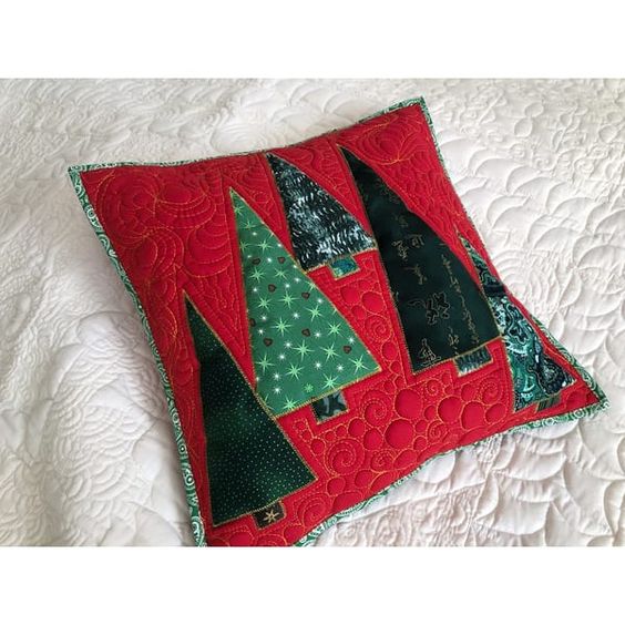 Christmas Tree CLA080424186 Quilted Pillow Case