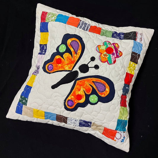 Butterfly CLA080424205 Quilted Pillow Case