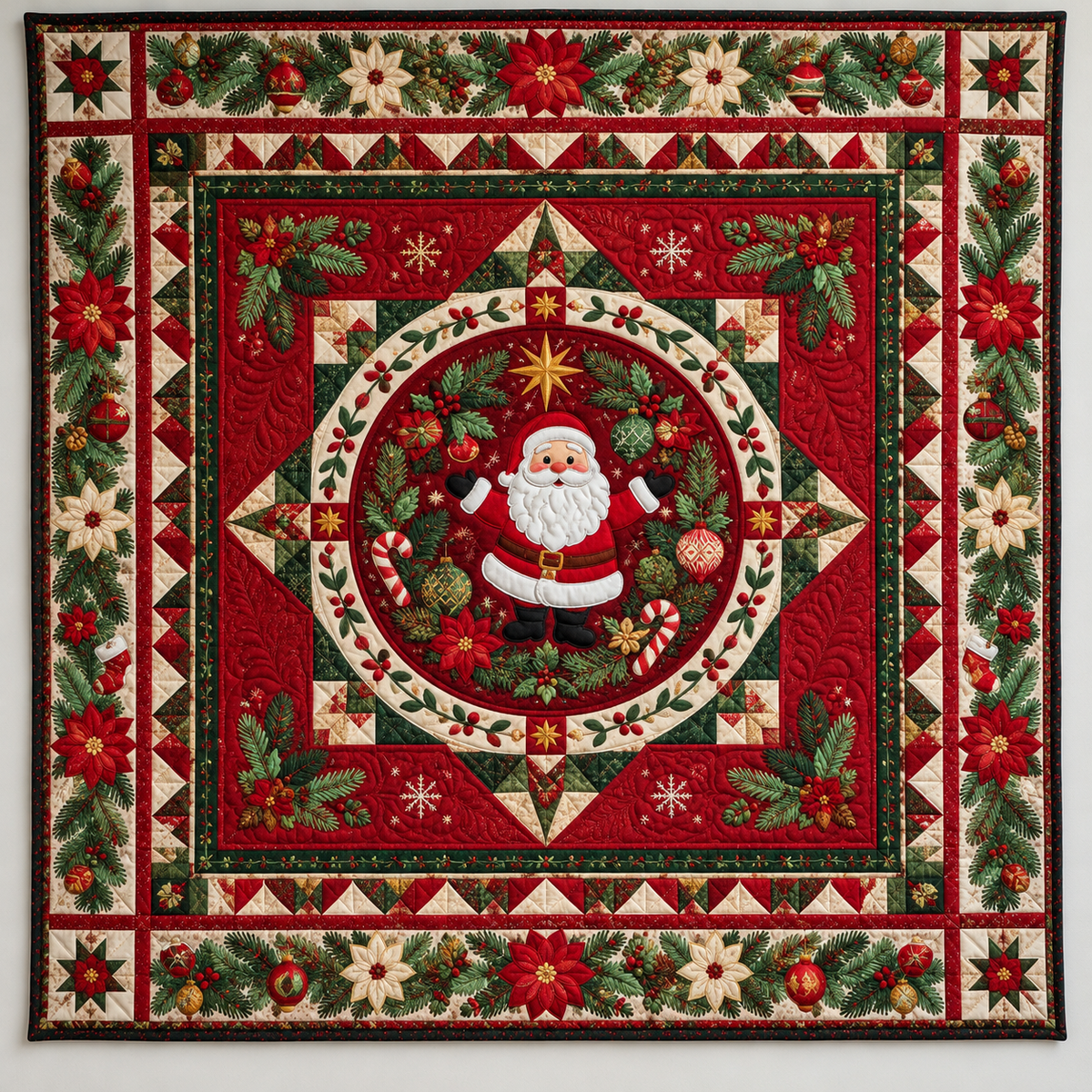 Santa And Christmas TD141026218 Quilt Blanket