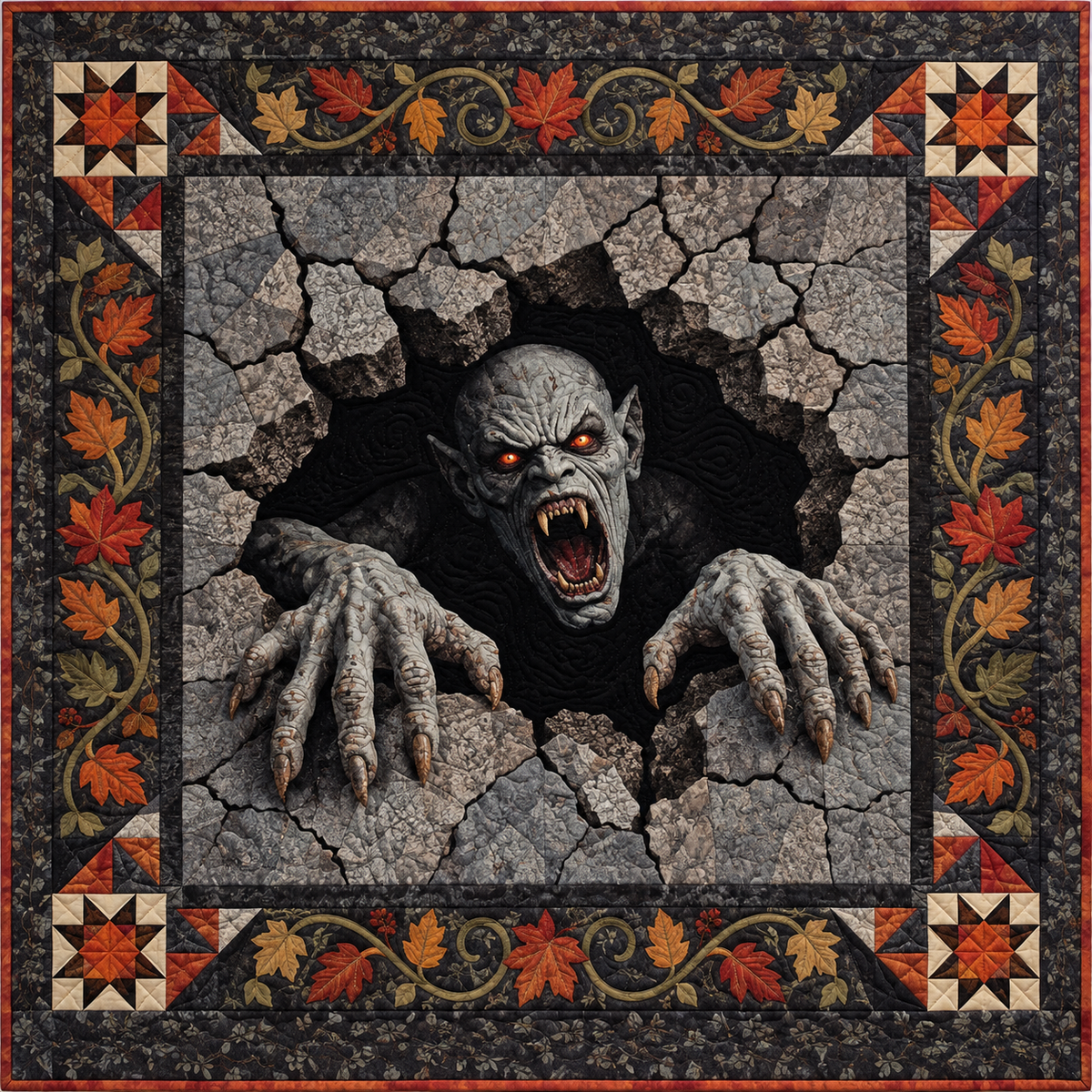 Halloween Howl TD141026740 Quilt Blanket