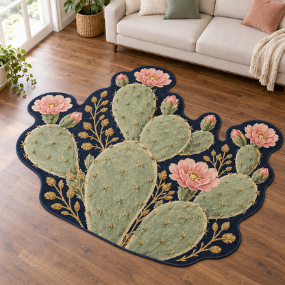 Night Desert Garden TD131026249 Custom Shape Area Rug
