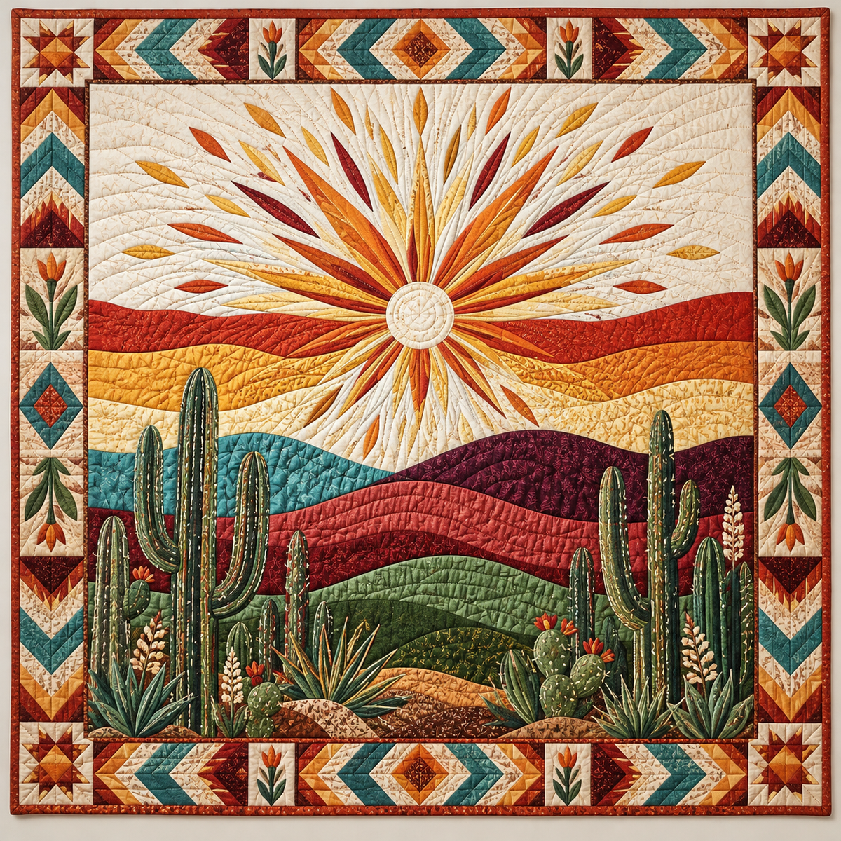 Desert Sunset TD141026761 Quilt Blanket
