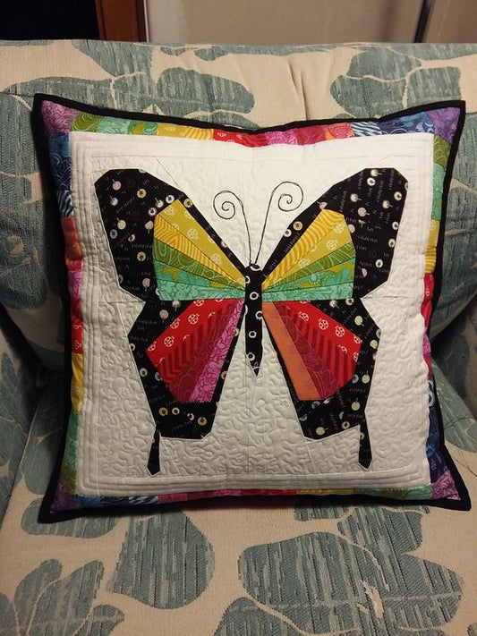 Butterfly CLA080424113 Quilted Pillow Case