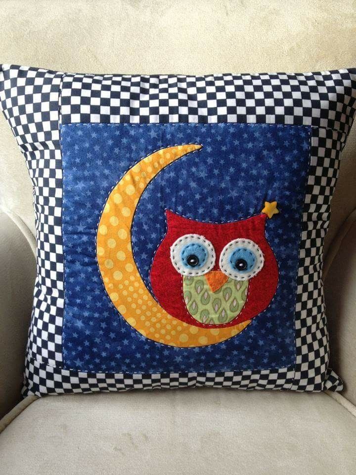 Owl CLA080424077 Quilted Pillow Case