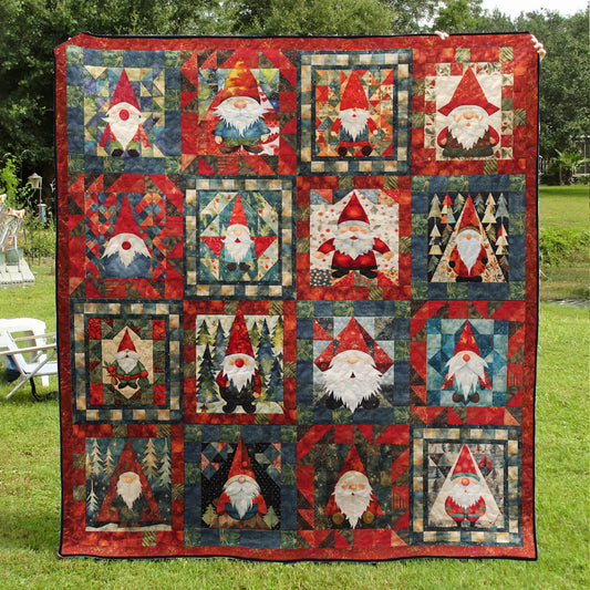 Christmas Gnome TL05102302 Quilt Blanket