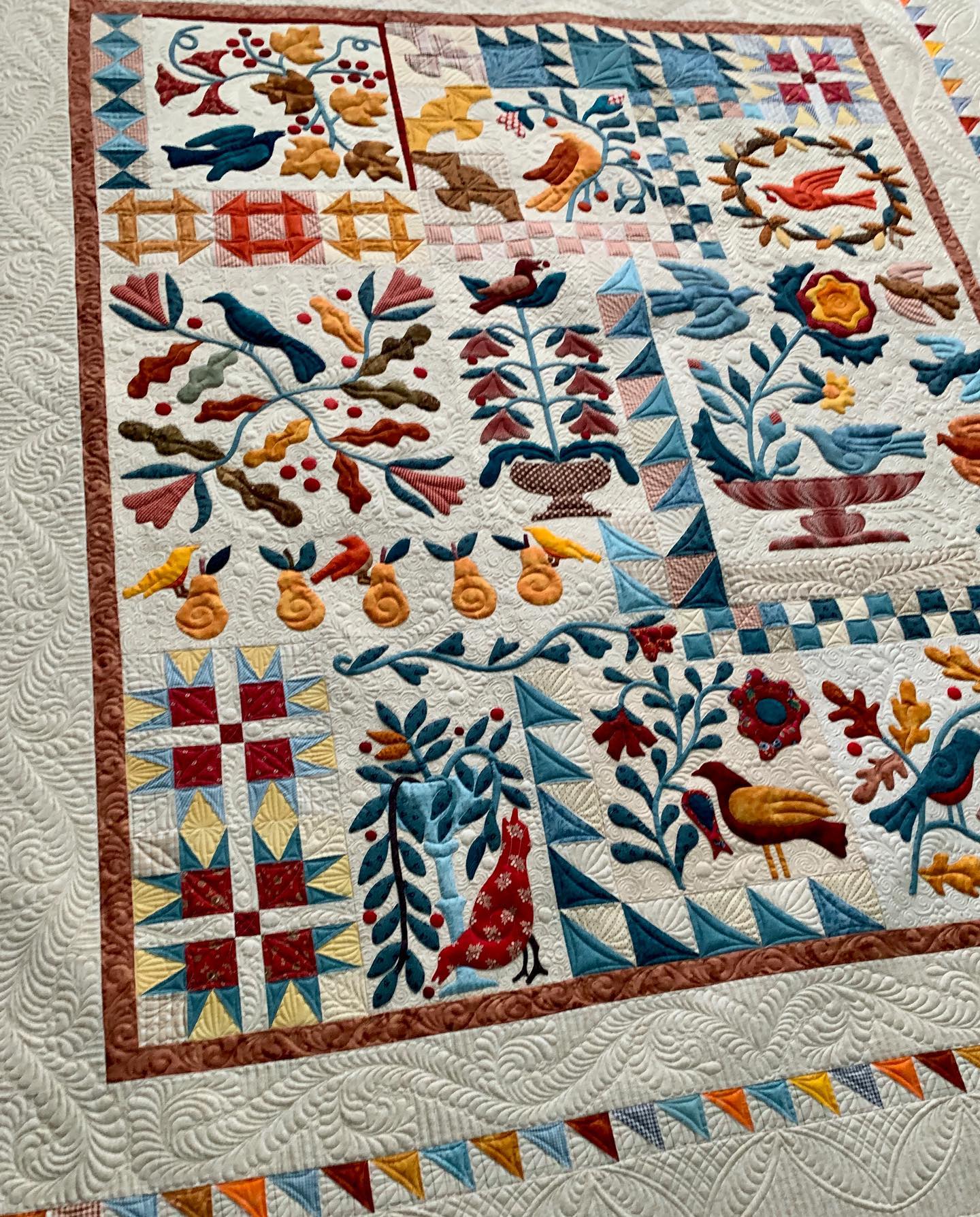 Bird CLDY040724074 Quilt Blanket