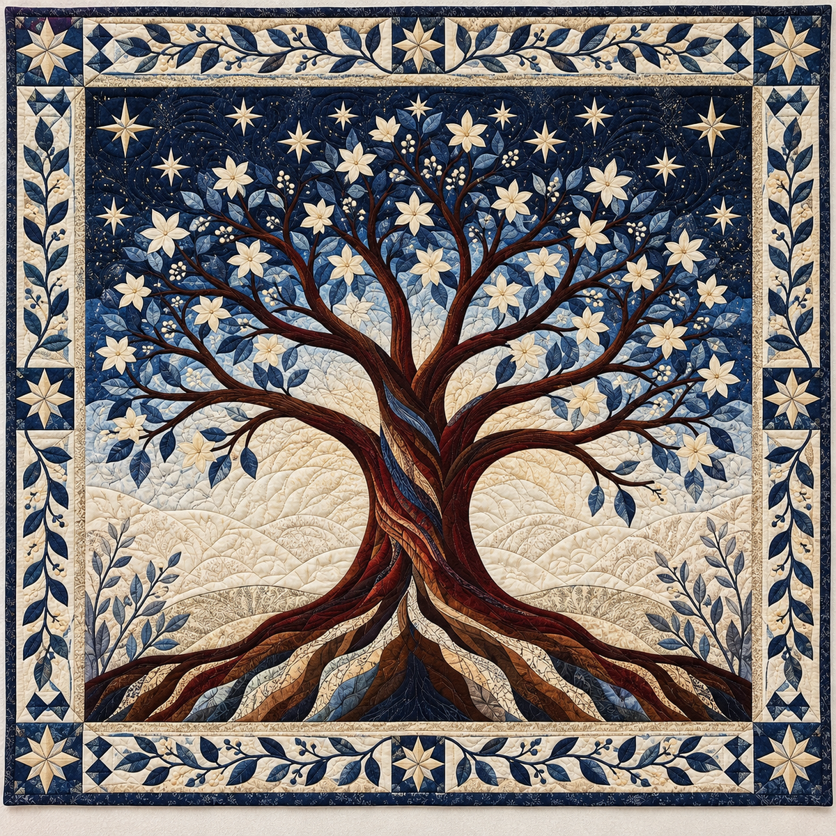 Starry Tree Of Life TD141026835 Quilt Blanket