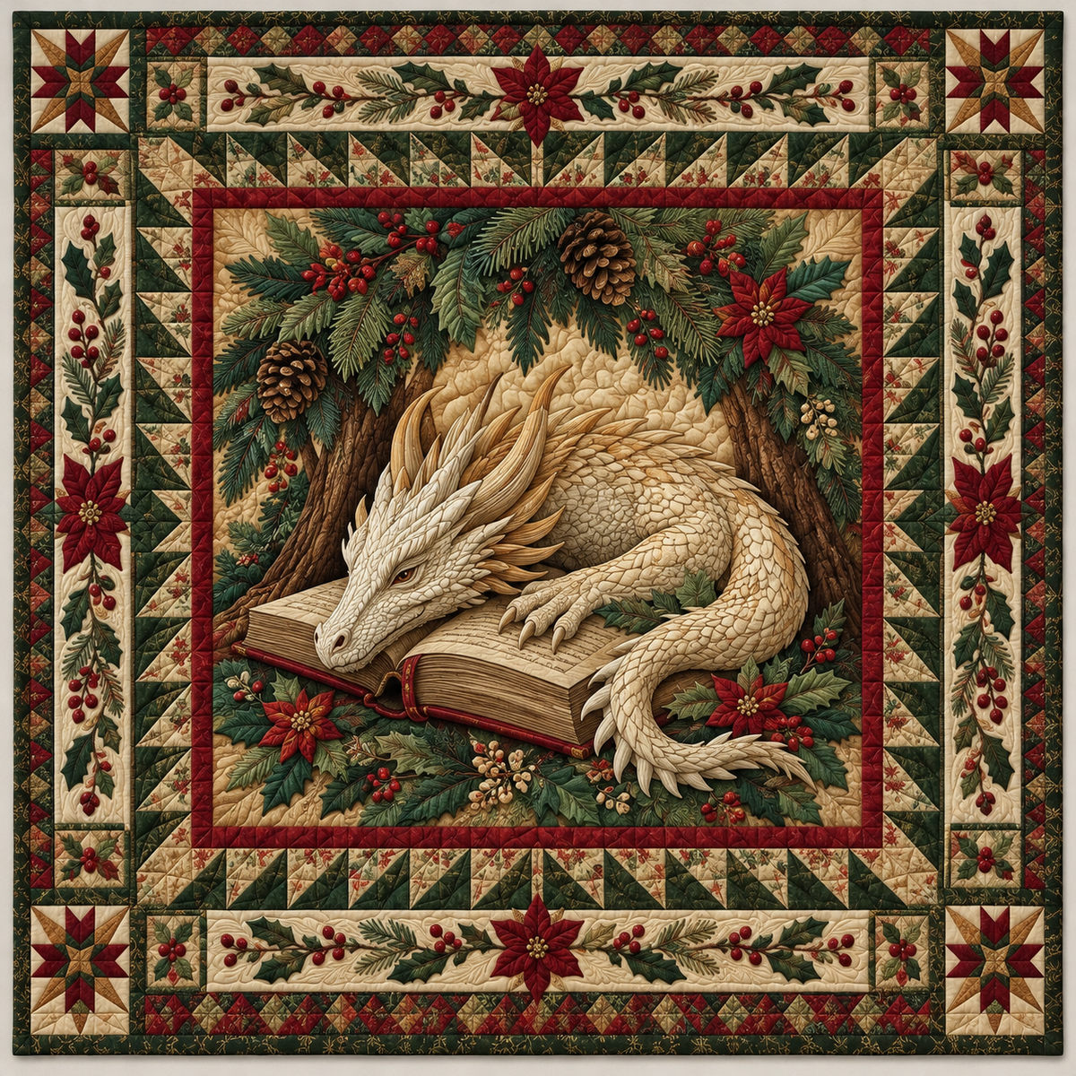 Sleeping Dragon Books TD141026838 Quilt Blanket