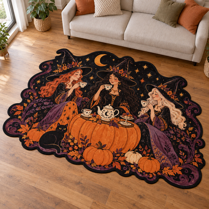 Witches Tea Social TD131026344 Custom Shape Area Rug