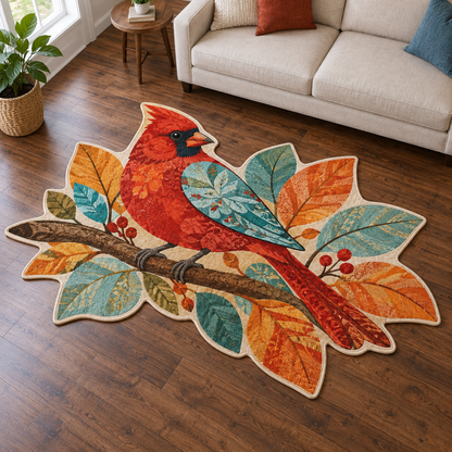 Colorblock Songbird TD131026363 Custom Shape Area Rug