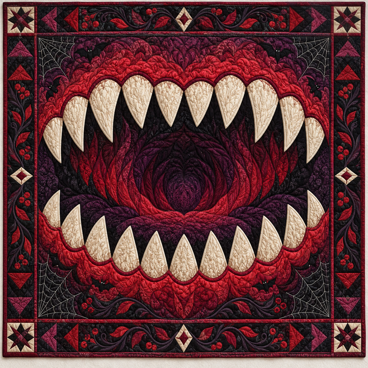 Monster Mouth TD141026886 Quilt Blanket