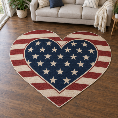 Stars Within My Heart TD131026394 Custom Shape Area Rug