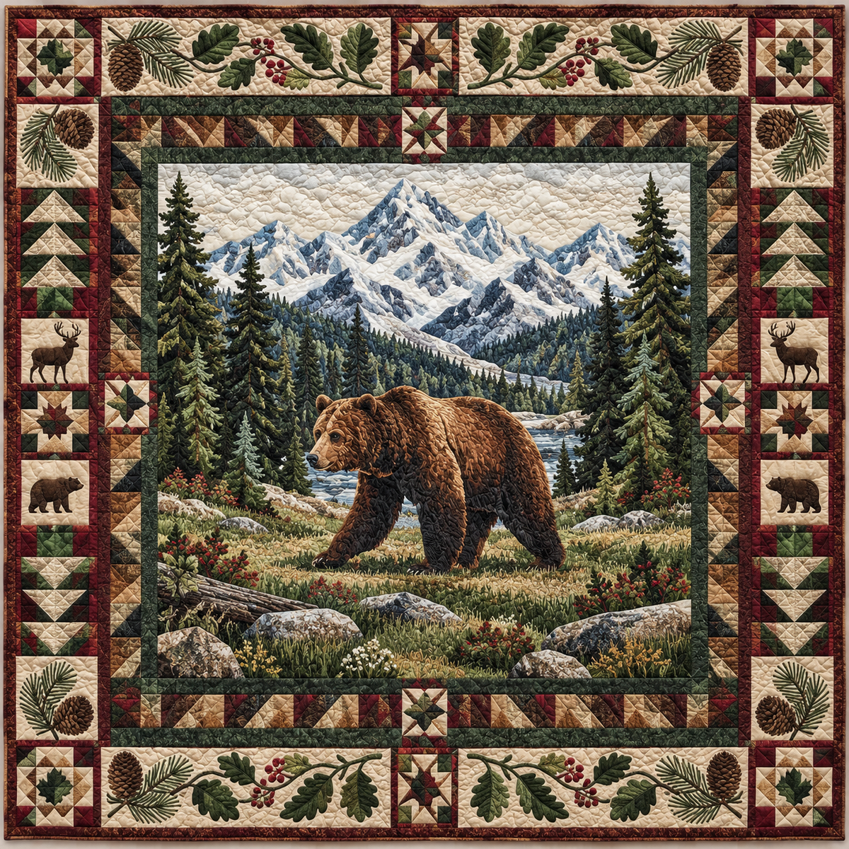 Bear Mountain TD141026896 Quilt Blanket