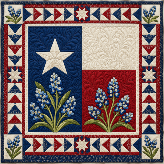 Texas Bluebonnet TD141026899 Quilt Blanket