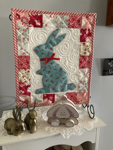 Bunny CLDY180624130 Quilted Placemats