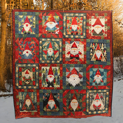 Christmas Gnome TL05102302 Quilt Blanket