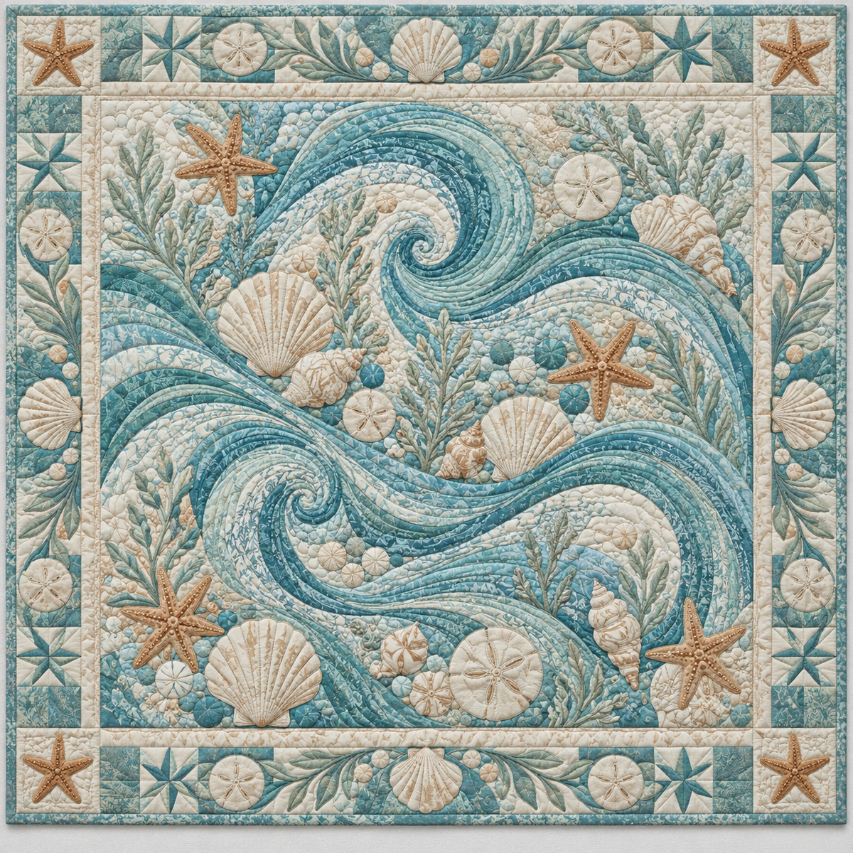 Pale Coastal TD141026933 Quilt Blanket