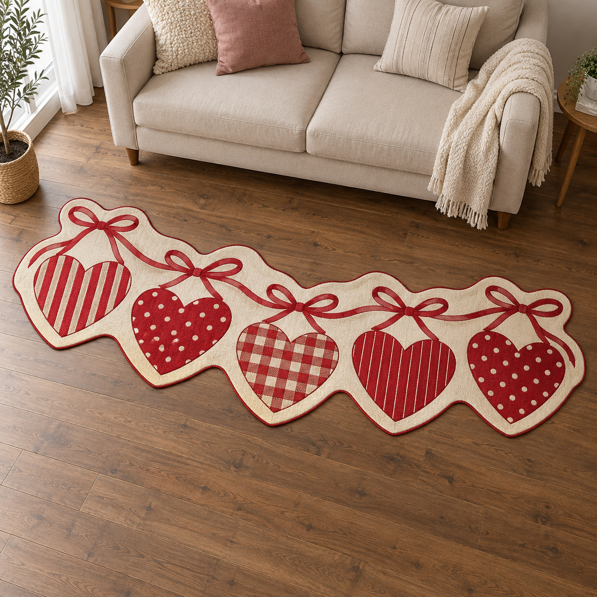 Sweetheart Linen Trail TD131026453 Custom Shape Area Rug