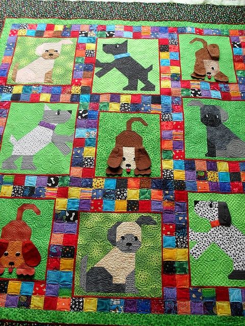 Dog CLDY040724137 Quilt Blanket