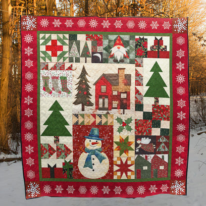 Christmas Snowman TL06102303 Quilt Blanket