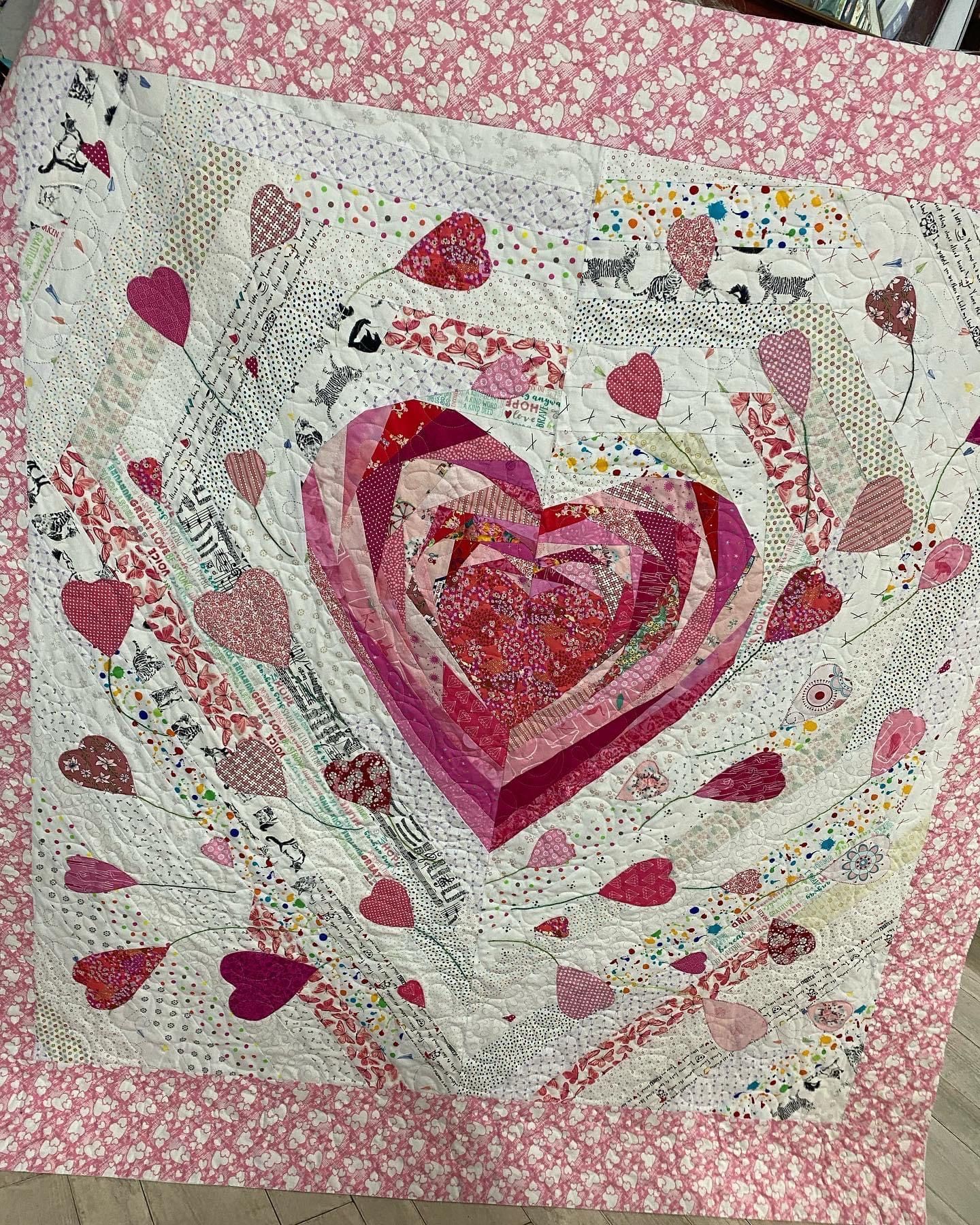 Heart CLDY040724093 Quilt Blanket