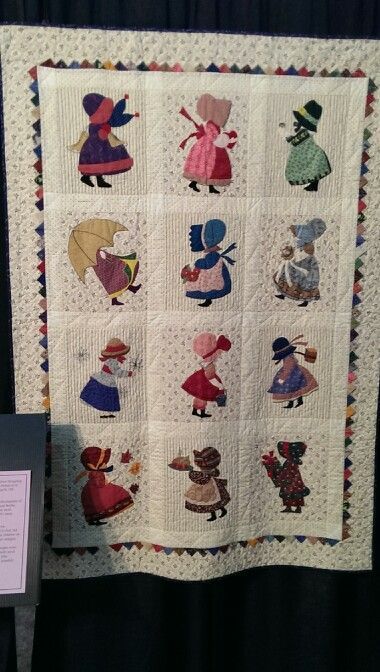 Sunbonnet Sue CLM200685 Art Quilt