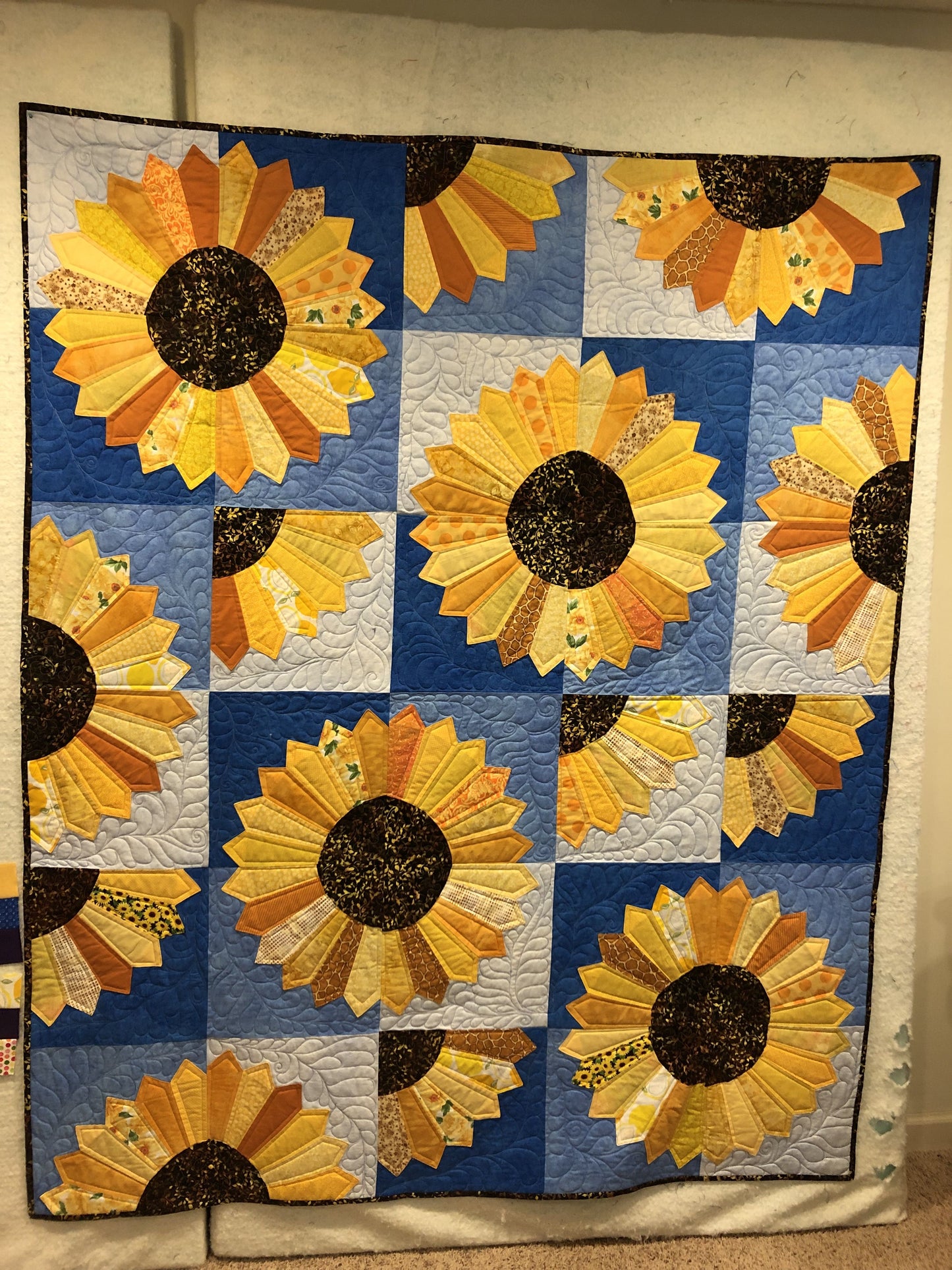 Sunflower CLA080424018 Quilt Blanket