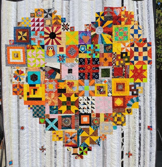 Heart CLA080424007 Quilt Blanket