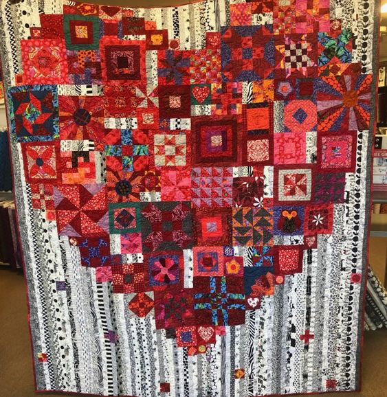 Heart CLA080424011 Quilt Blanket