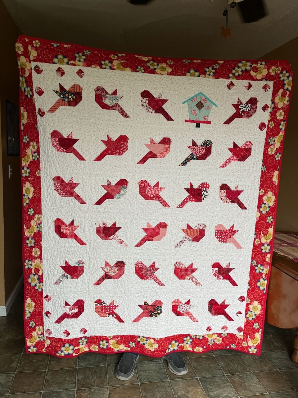 Bird CLDY040724153 Quilt Blanket