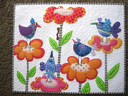 Bird CLA1410088Q Art Quilt