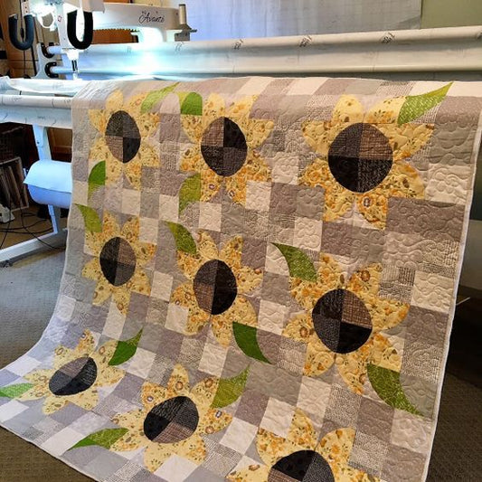 Sunflower CLA080424029 Quilt Blanket