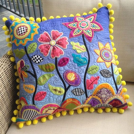 Flower Garden CLA080424162 Quilted Pillow Case