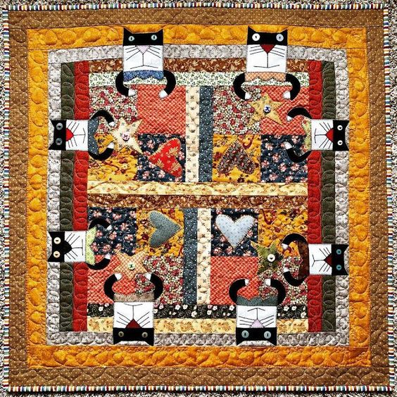 Cat CLA080424033 Quilt Blanket