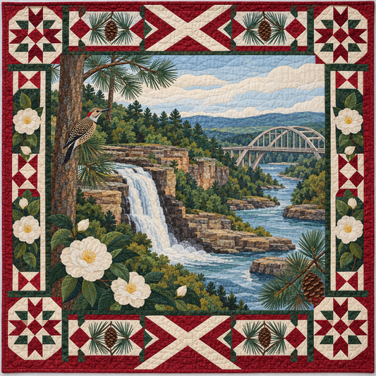 Alabama Landscape Tapestry TD181026411 Quilt Blanket